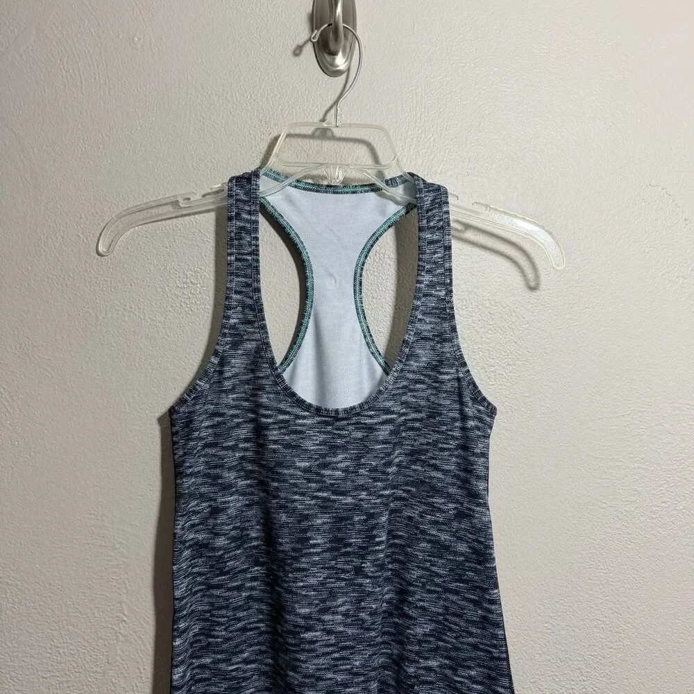 Lululemon Womens Racerback Tank Top Gray Sz Small No Tags Check Measurements